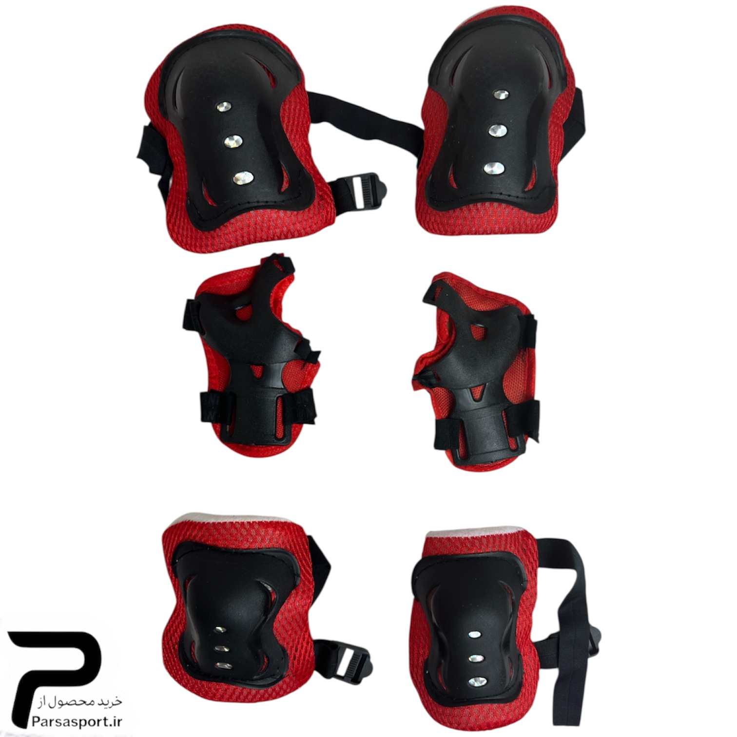 TFQK7539 ست ایمنی کامل برای اسکیت، اسکیت برد و دوچرخه سواری - Image 1